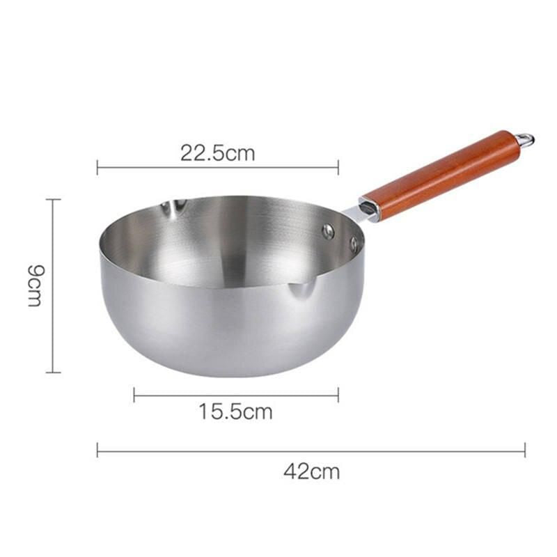 Versatile Stainless Steel Nonstick Saucepan