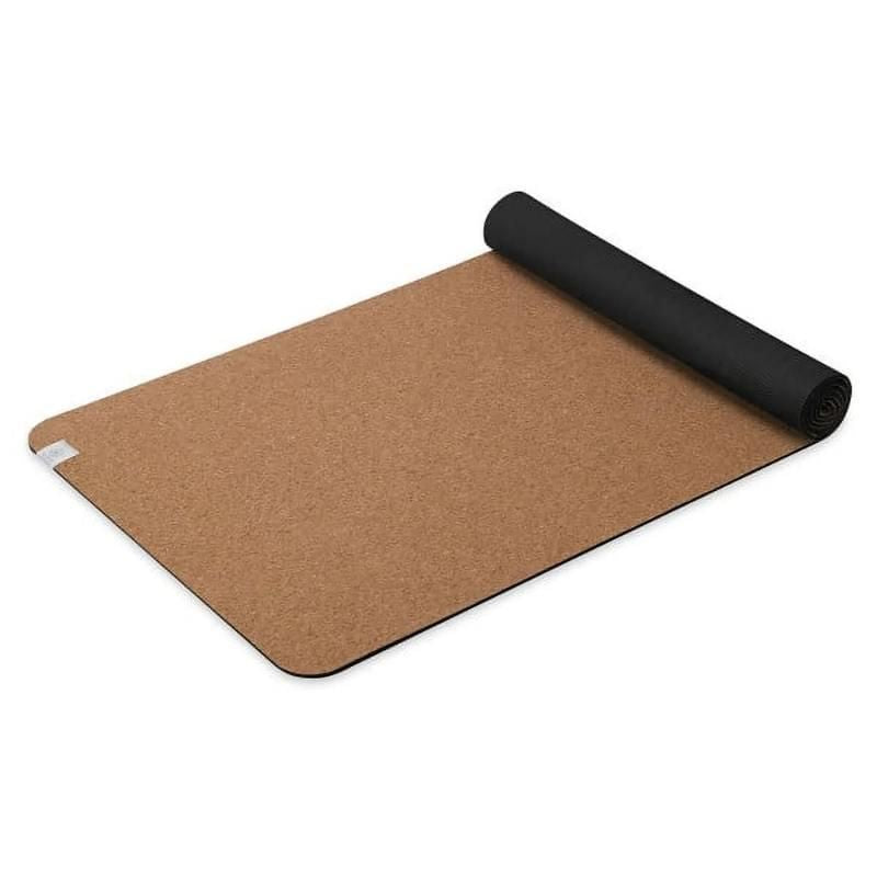 Eco-Friendly Cork Yoga Mat - Antimicrobial, Cushioned, 5mm Thickness