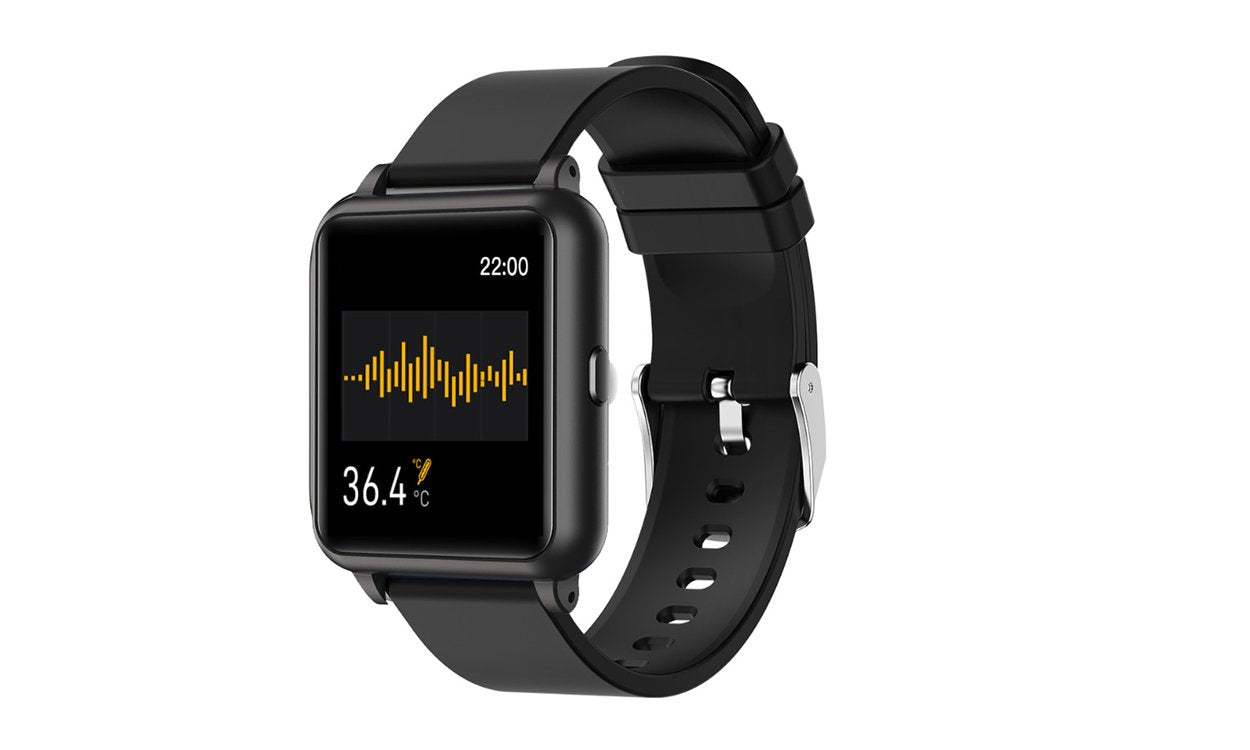 OXITEMP Smart Watch With Live Oximeter, Thermometer And Pulse Monitor