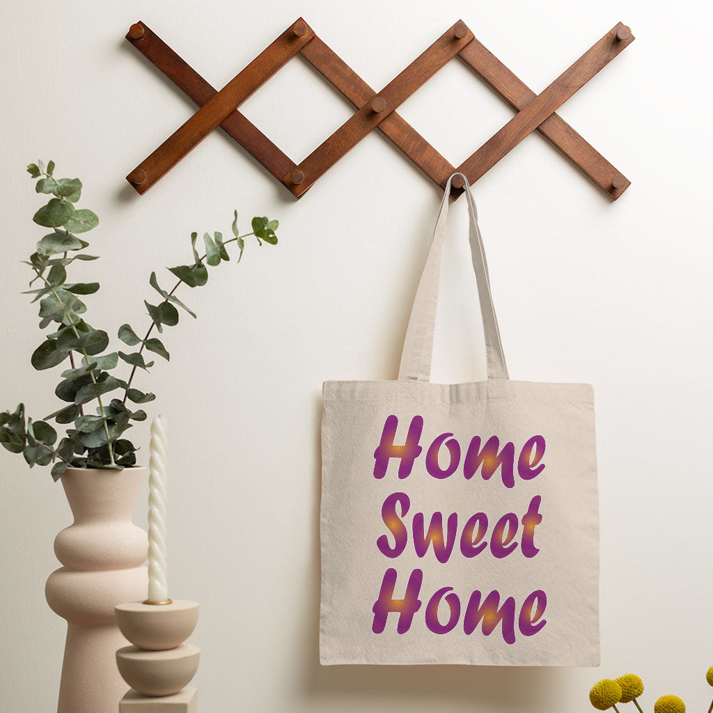 Home Sweet Home Small Tote Bag - Best Design Shopping Bag - Printed Tote Bag