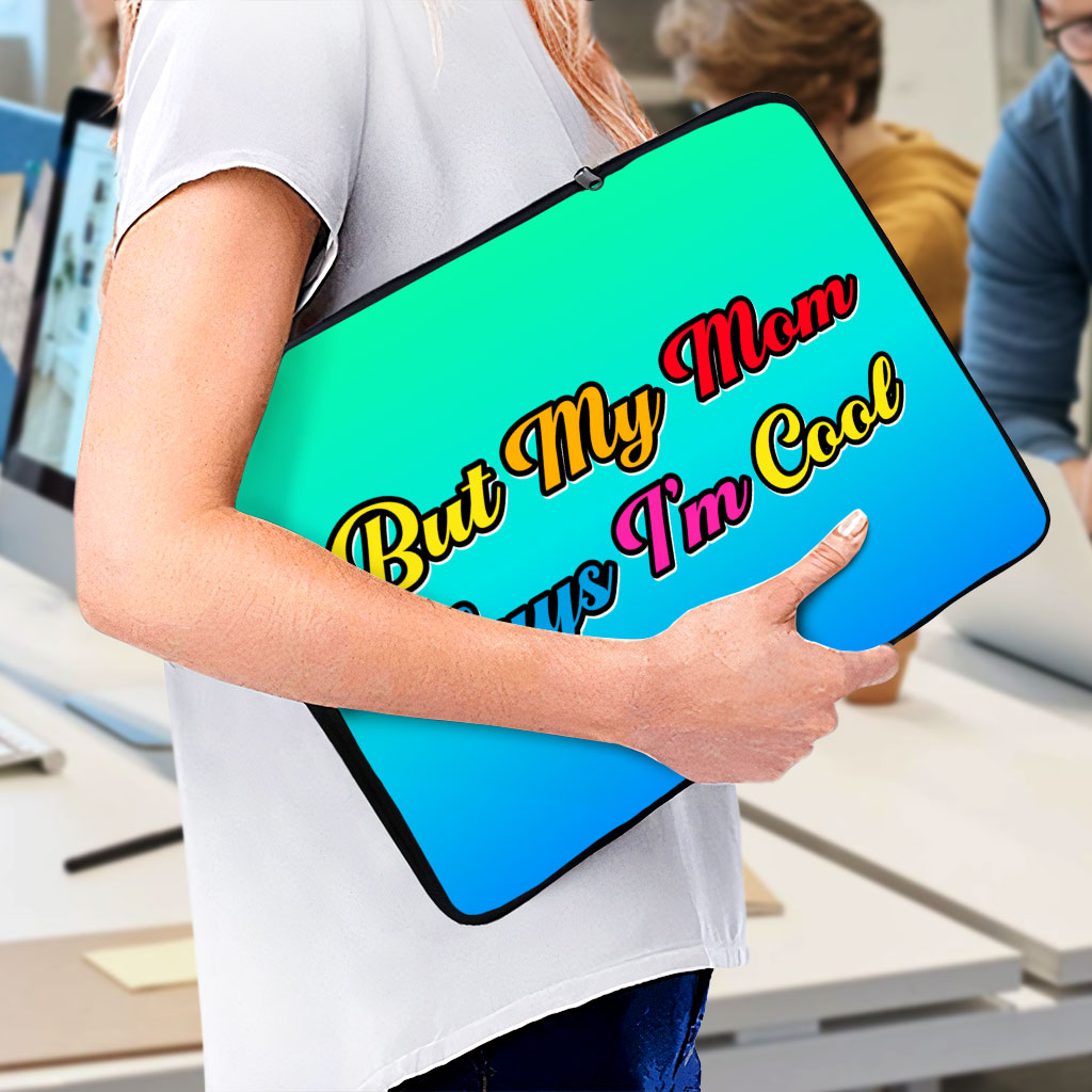 Colorful MacBook Pro 16" Two-Sided Sleeve - Quote Laptop Sleeve - Funny MacBook Sleeve