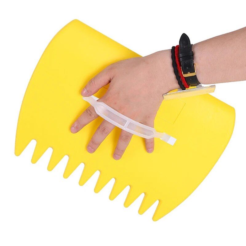 Efficient Yellow Garden Leaf Scoops