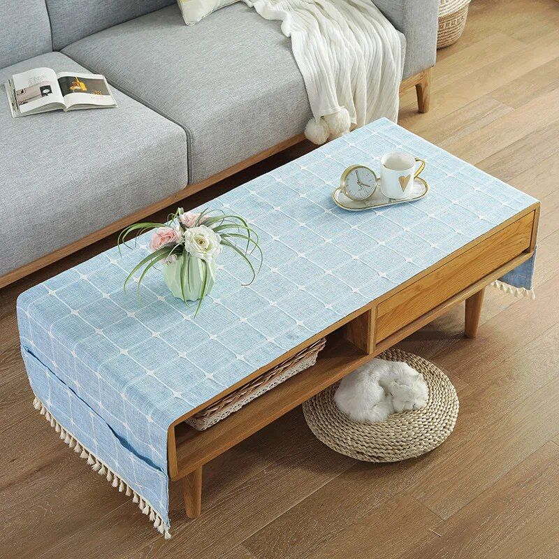 Nordic-Style Rectangular Tablecloth