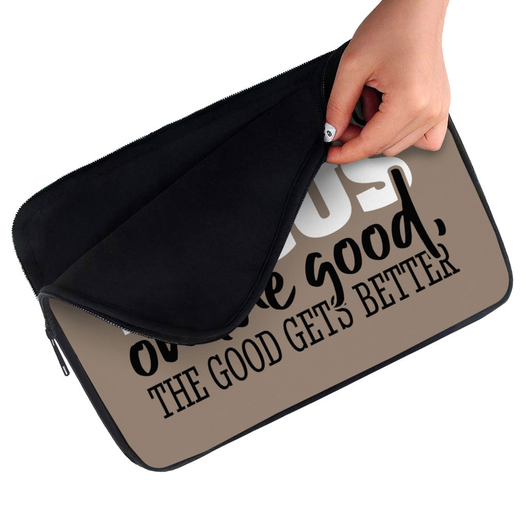 Focus on the Good iPad Sleeve - Cute Tablet Sleeve - Trendy Carrying Case