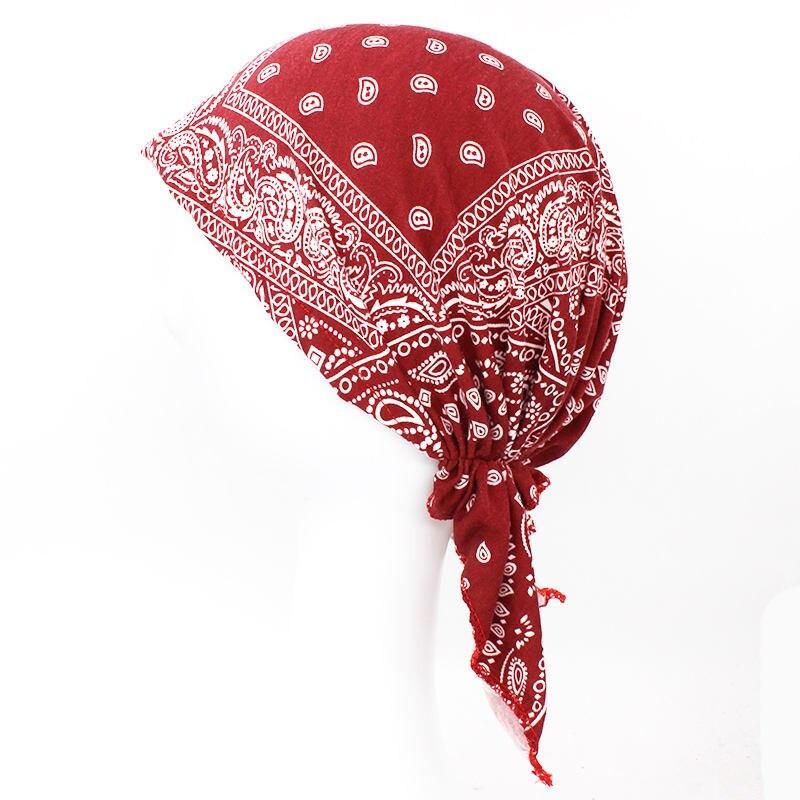 Floral Print Polyester Bandanas for Women