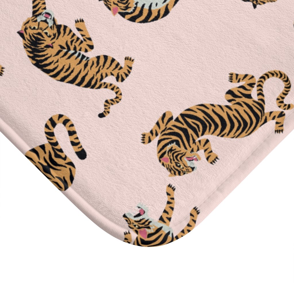 Leopard Print Bath Mat Home Accents