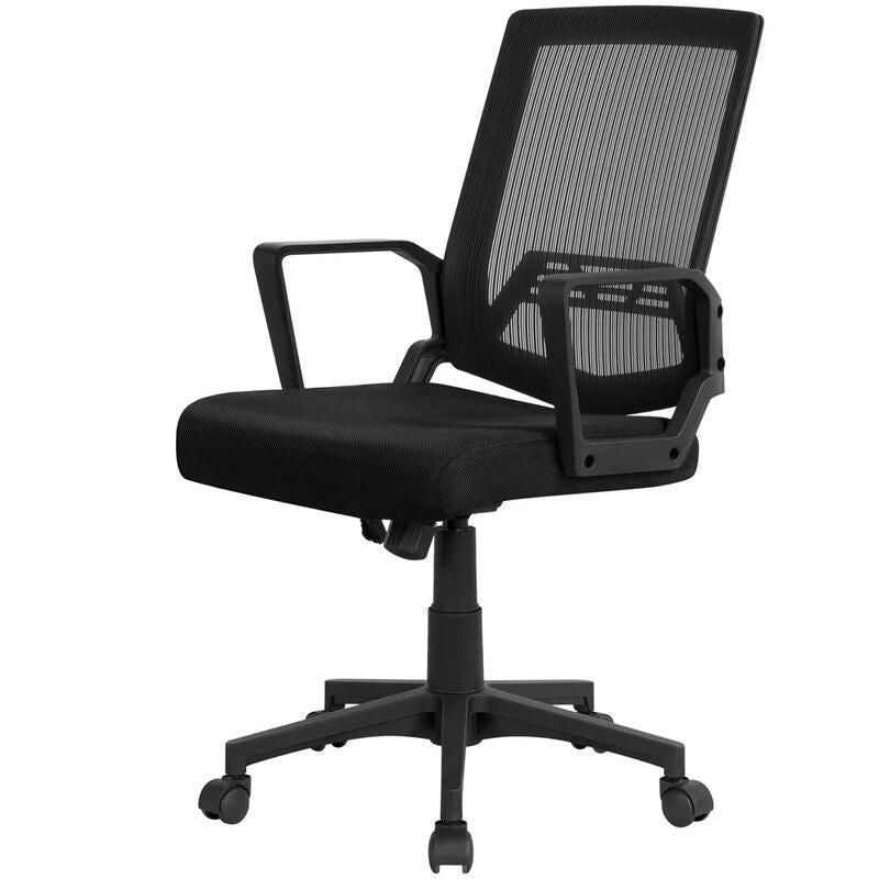 Enhance Your Workspace with Mid-Back Mesh Office Chairs - Set of 2