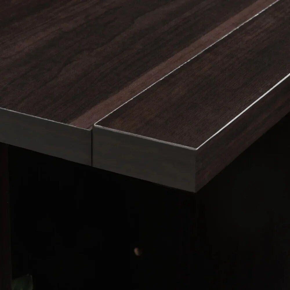 Modern Cherry Finish TV Stand