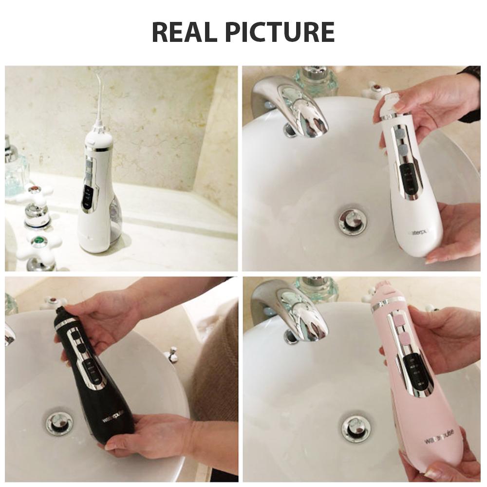 Water Flosser Cordless Dental Portable Oral Irrigator Teeth Cleaning