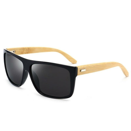 Bamboo legs glasses retro outdoor fashion sunglasses