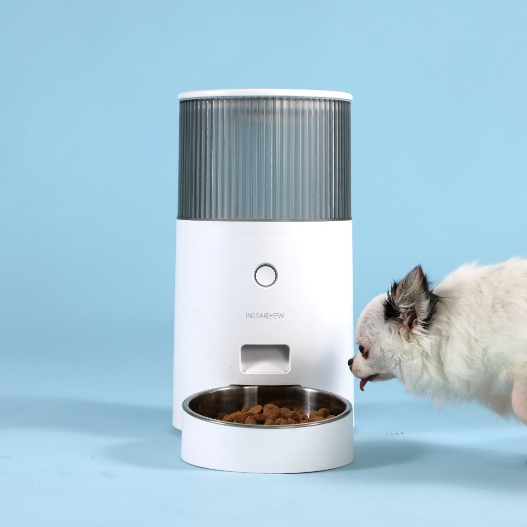 INSTACHEW Purebite Smart Automatic Pet Feeder, App Enabled, Food Bin