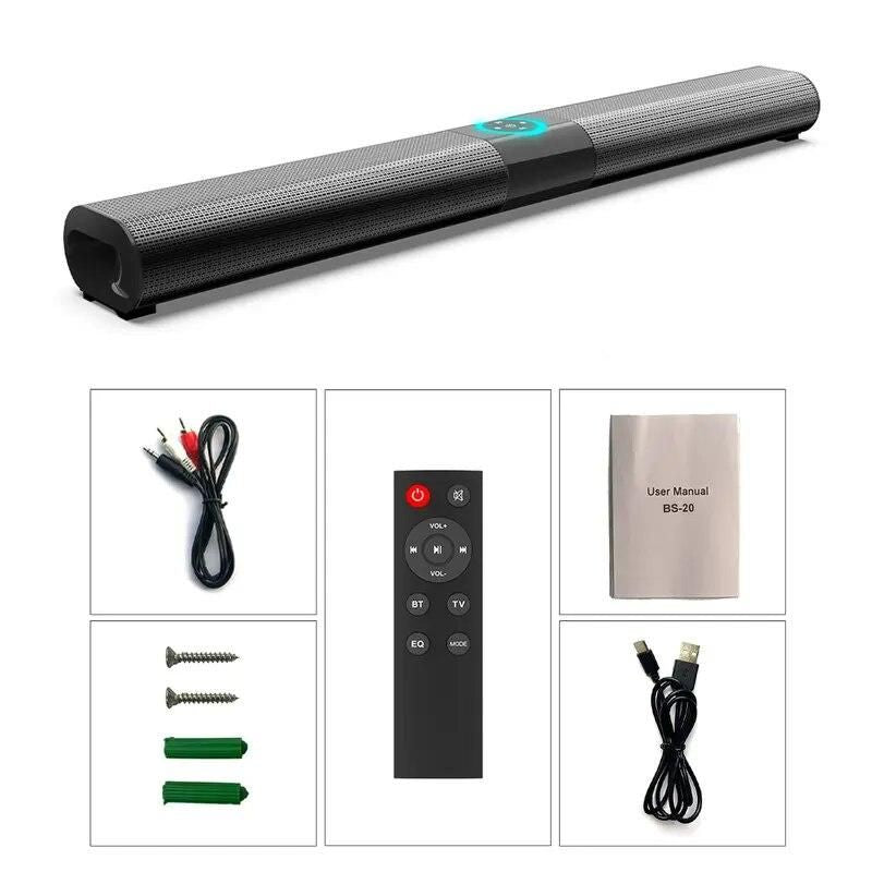 Portable Wireless Bluetooth Soundbar