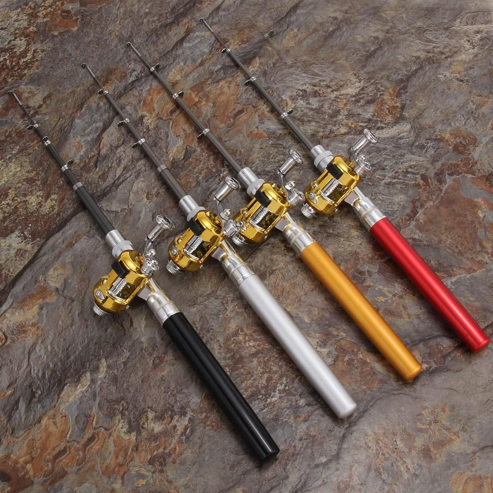 Compact Pocket Fishing Rod & Reel Combo