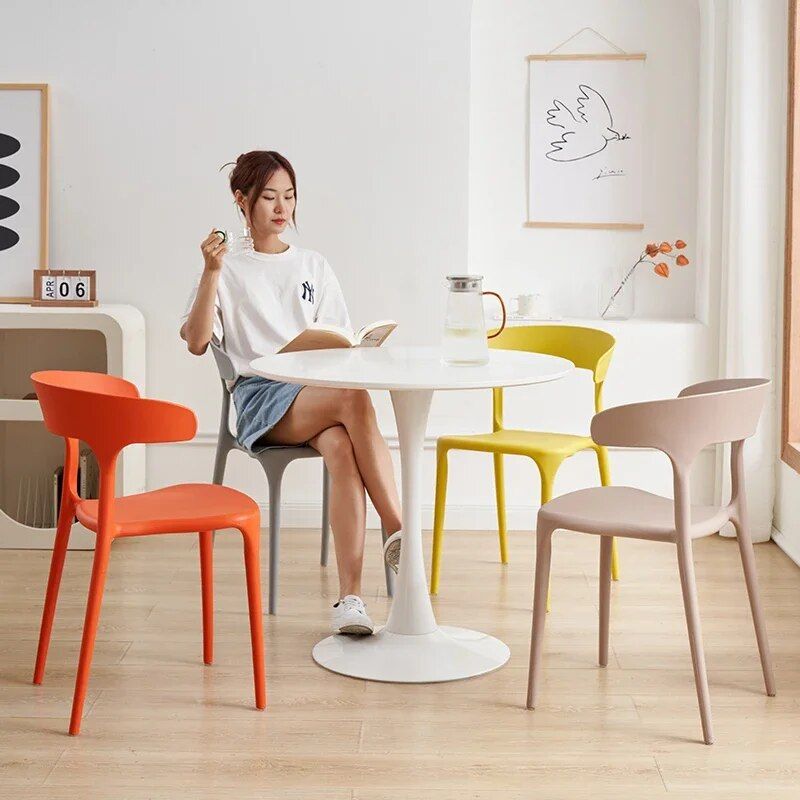 Modern Minimalist Green Office Dining Chair - Sleek, Stylish & Durable