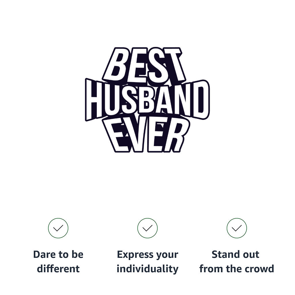 Best Husband Ever Baseball T-Shirt - Best Design T-Shirt - Cool Baseball Tee