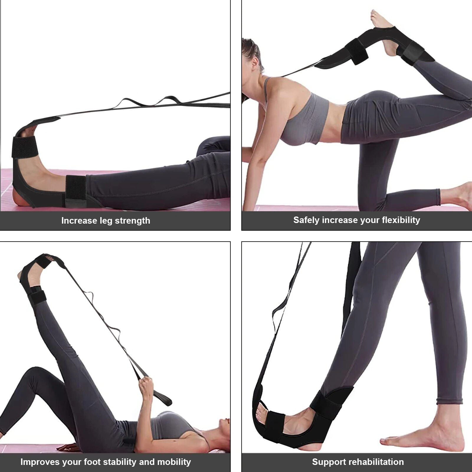 Flexible Yoga & Ballet Stretching Strap