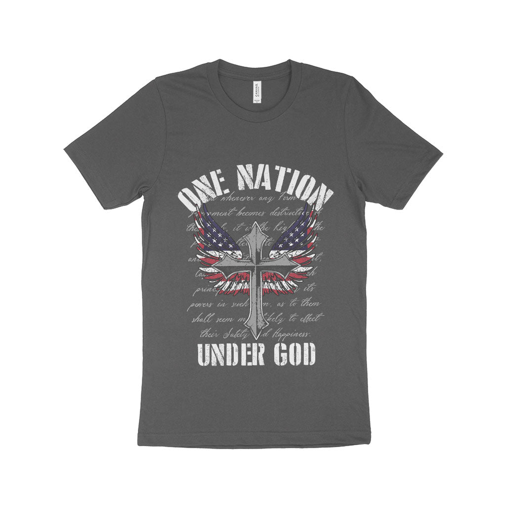 One Nation Under God Unisex Jersey T-Shirt Made in USA