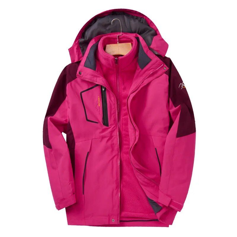 Waterproof 2-in-1 Winter Outdoor Jacket