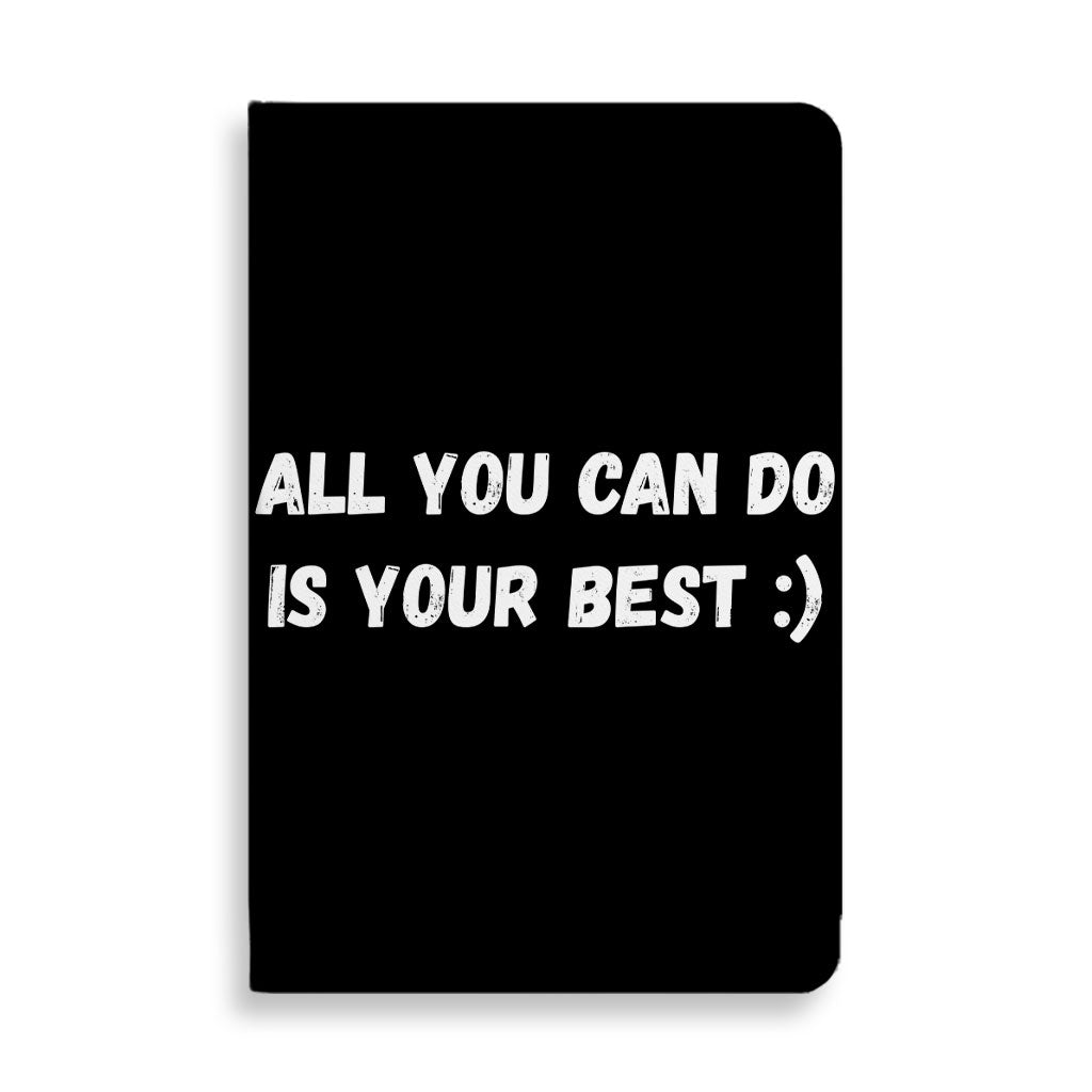 Motivational Journal - Best Quote Notebook - Cool Print Journal