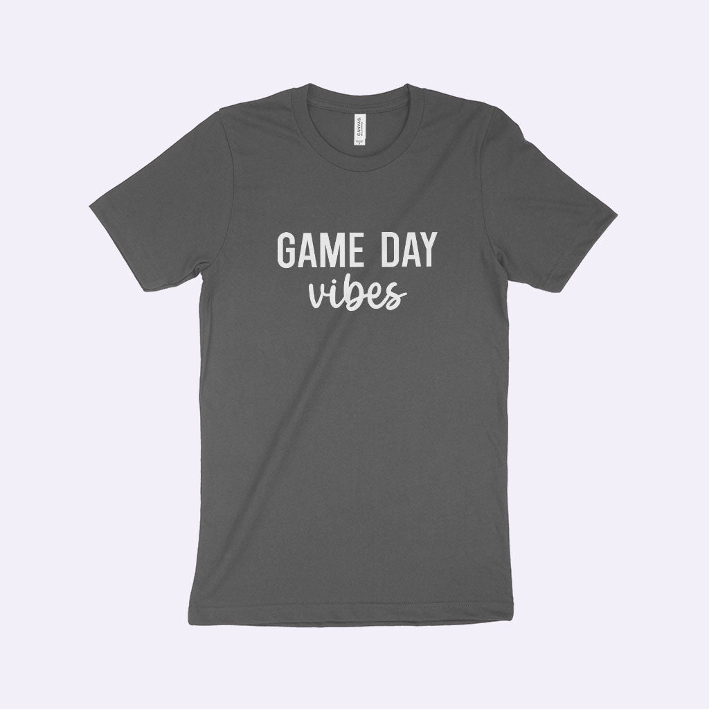 Game Day Vibes Unisex Jersey T-Shirt Made in USA