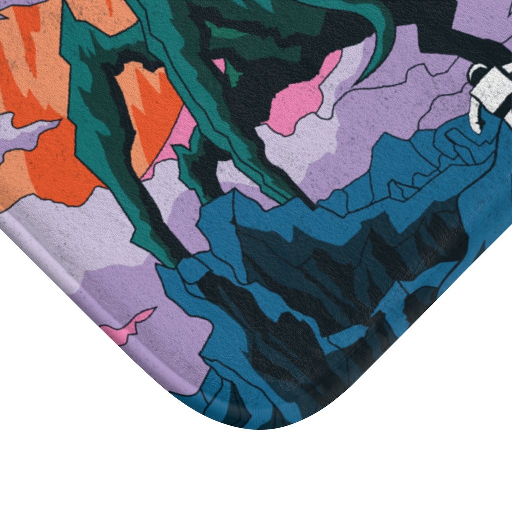 Alien Space Creature Bath Mat Home Accents