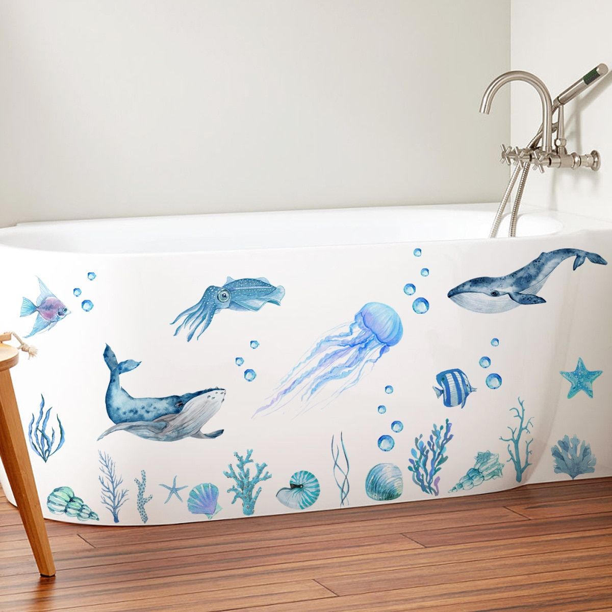 Charming Sea Life Wall Decals