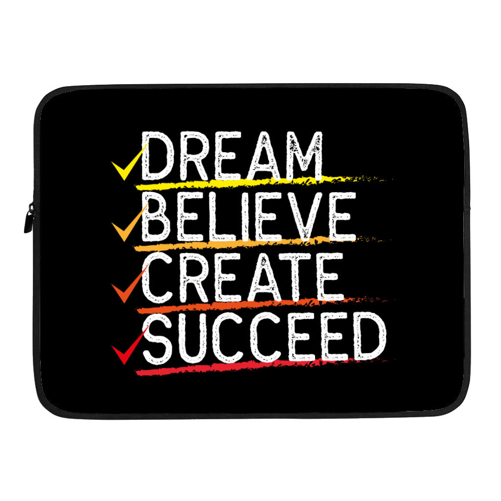 Motivational Dell 16" Sleeve - Best Design Laptop Sleeve - Cool Laptop Sleeve with Zipper