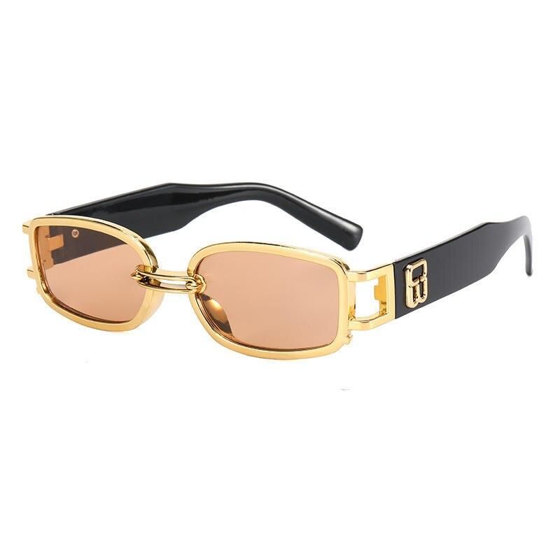 Retro Chic Rectangle Sunglasses