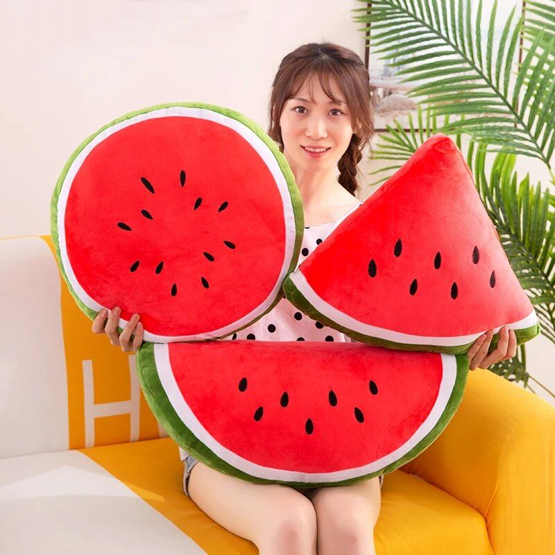 Charming Watermelon Plush Nap Pillow