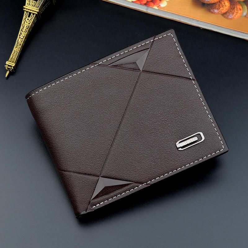 Compact Elegance: Women's Faux Leather Bifold Wallet with Multi-Card Slots