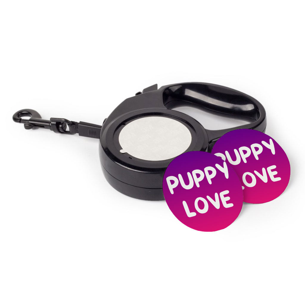 Puppy Love Retractable Pet Leash - Kawaii Leash - Best Print Dog Leash