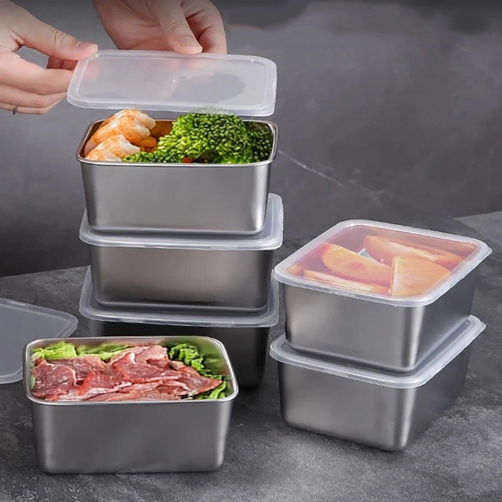 Stainless Steel Leak-Proof Food Storage Box