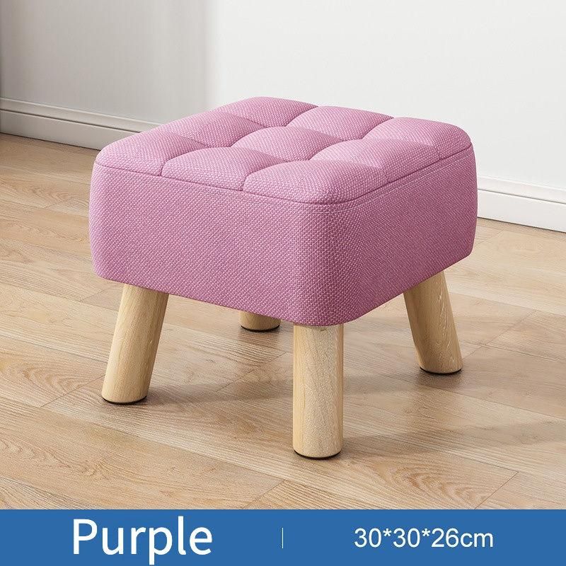 Modern Minimalist Round Ottoman Stool