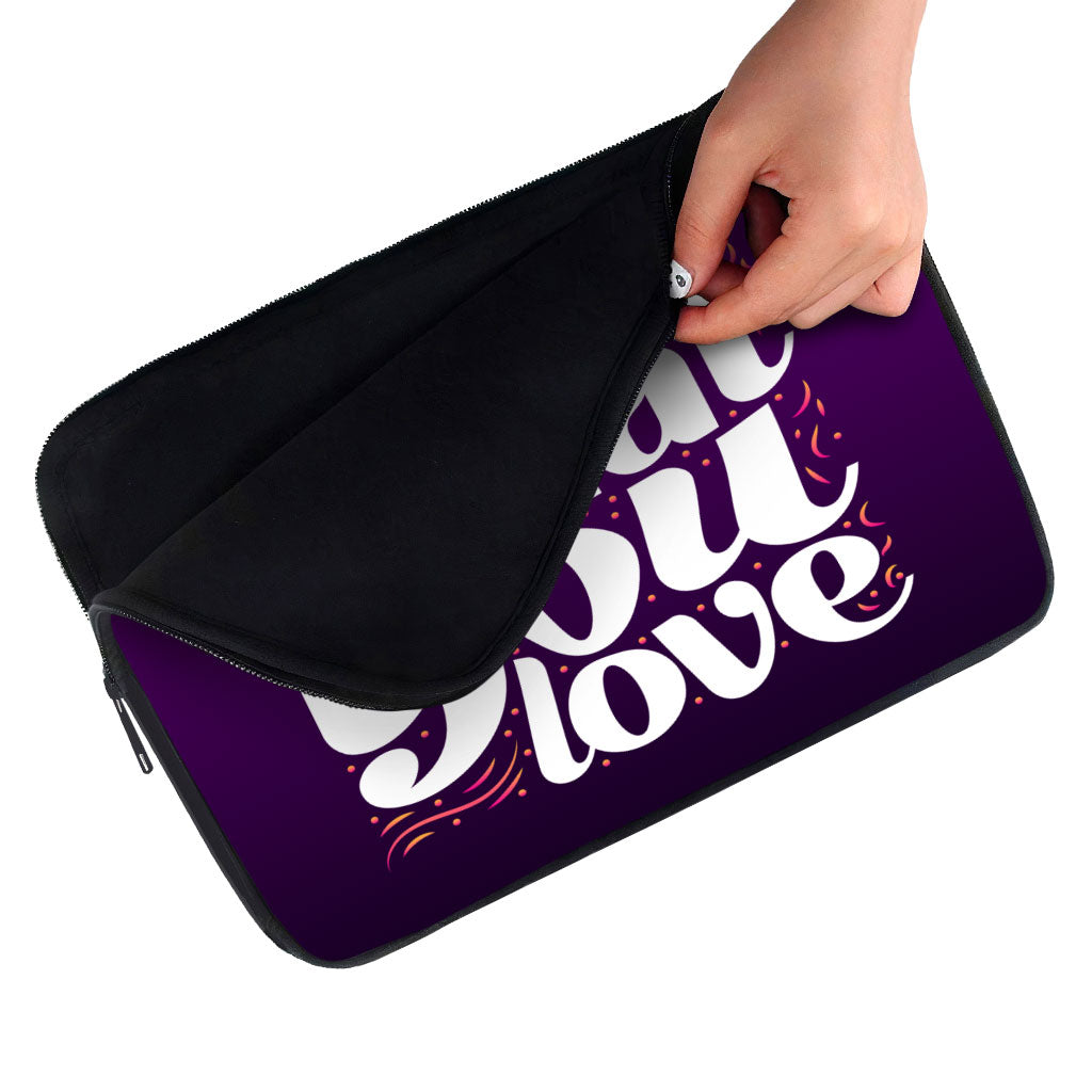 Do What You Love iPad Sleeve - Cute Design Tablet Sleeve - Graphic Carrying Case