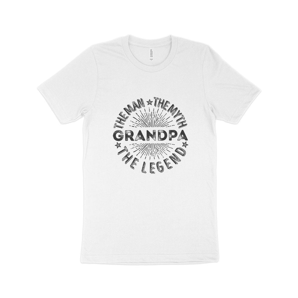 Grandpa Men’s Jersey T-Shirt Made in USA