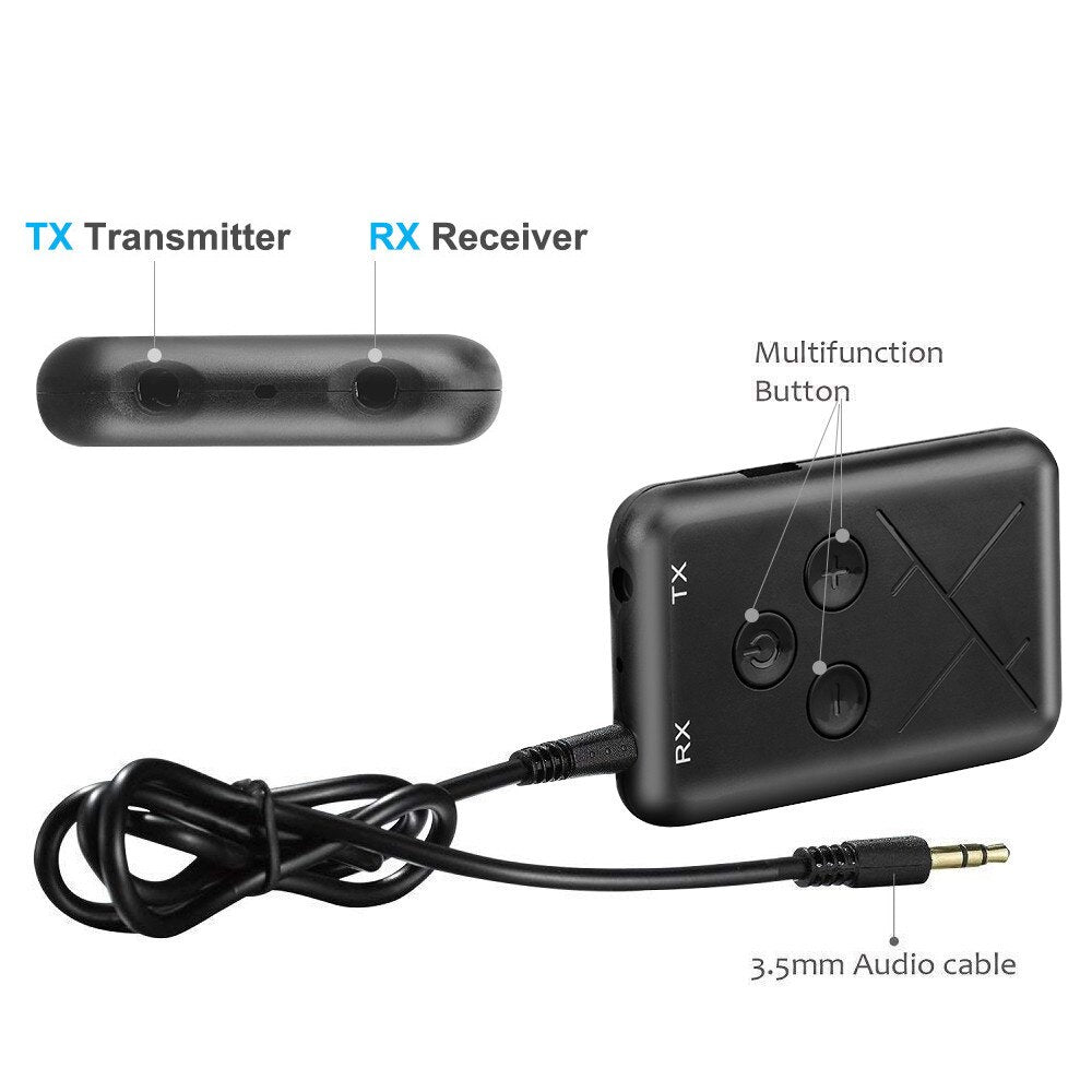 2in1 Bluetooth 4.2 Transmitter and Receiver Stereo