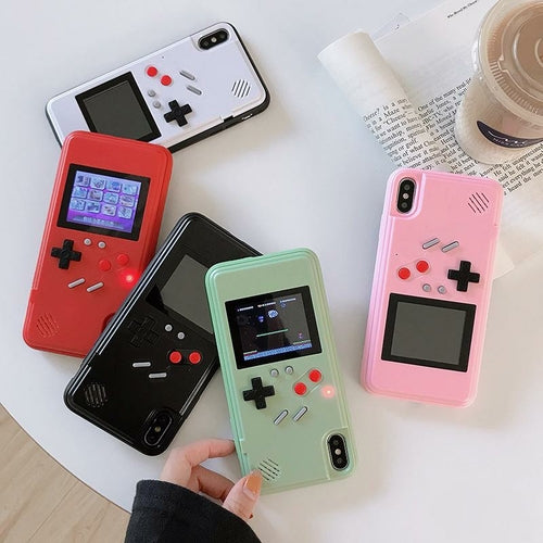 Playable Retro Nostalgic Gaming 36 Color Games iPhone Case