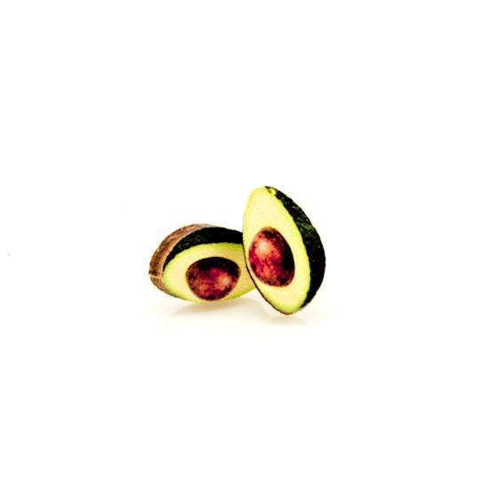 Avocado Stud Earrings #3044 | Red Sunflower