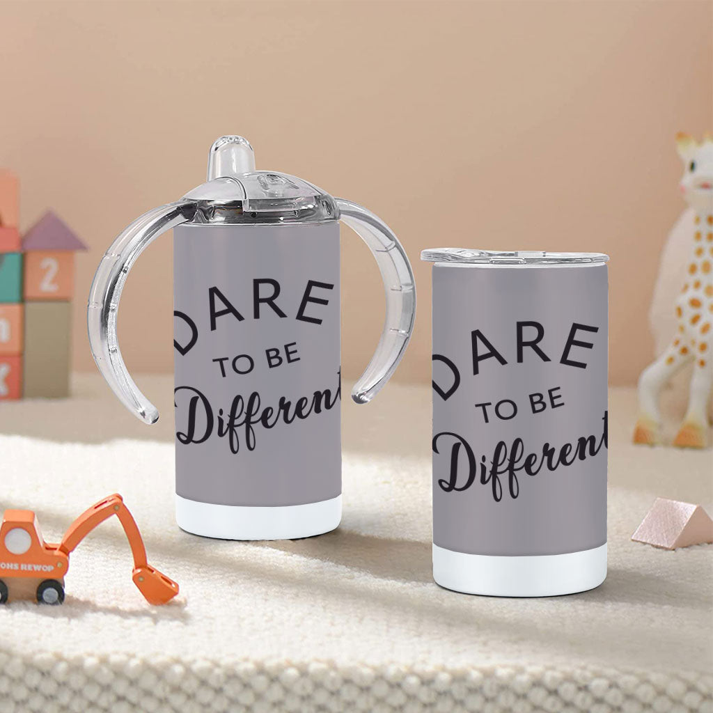 Dare to Be Different Sippy Cup - Cool Baby Sippy Cup - Graphic Sippy Cup