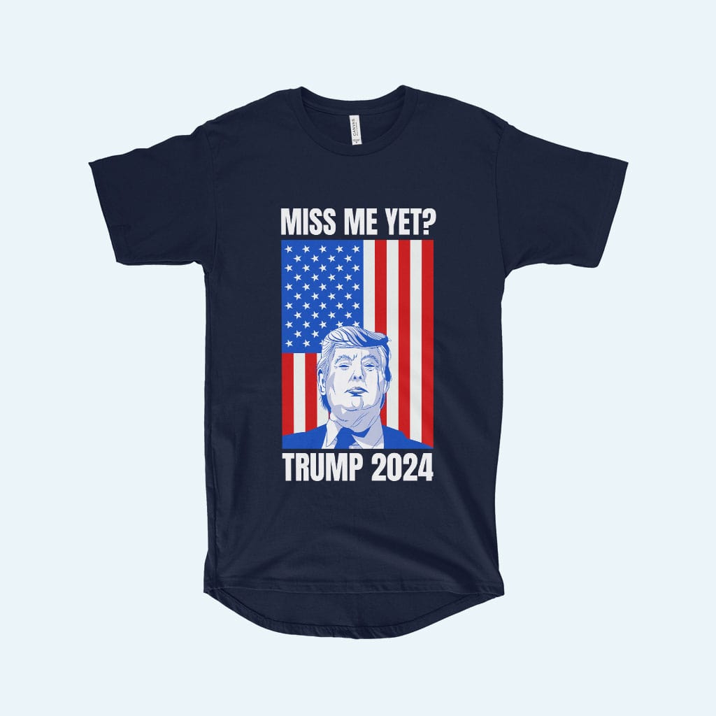 Men's Long Body Donald J Trump T-Shirt - Trump T-Shirts for Sale