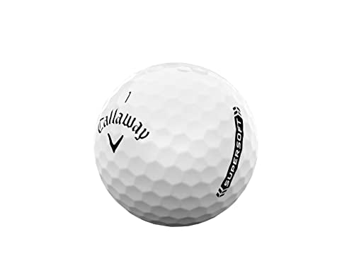 Callaway Golf Supersoft Golf Balls (2023 Version, White)