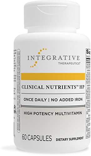 Integrative Therapeutics Clinical Nutrients HP - Multivitamin with Vitamin C, Zinc, Biotin, Vitamin B12 - Antioxidant Supplement for Men and Women - Gluten Free - Dairy Free - 60 Capsules