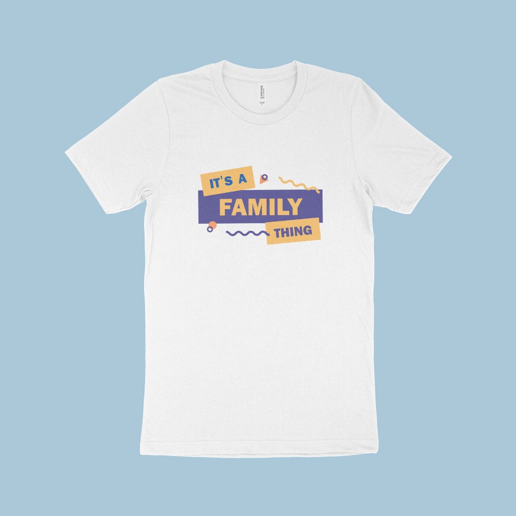 It's a Family Thing Unisex Jersey T-Shirt Made in USA