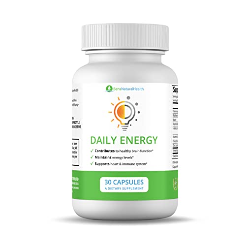 Vitamin B Complex Energy Supplements - Daily TMG Supplements with B Complex Multivitamin for Energy - Memory Booster and Mood Support Herbal Vitamins - B Complex Vitamins for Women (1 Month Supply)