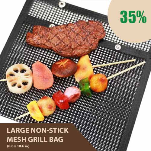 Non-Stick Mesh Grill Bag