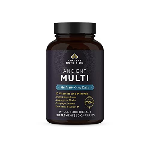 ANCIENT NUTRITION Men's 40+ 1-Day Multivitamin, 30 CT