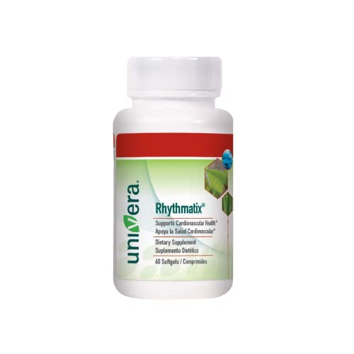 Univera Rhythmatix, Cardiovascular Health Supplement, Support Healthy Blood Circulation, Maintain Healthy Vein Structure, Improves Heart Health, Capsules, 30-Day Supply