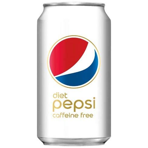 Diet Pepsi Cola, Caffeine-Free, 12 Fl Oz Can (Pack of 18, Total of 216 Oz)