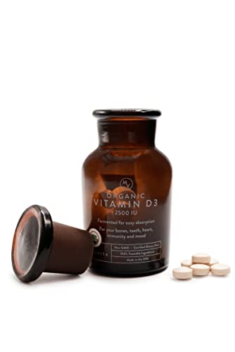 Movita Organic Vitamin D3 2500IU, Bottle