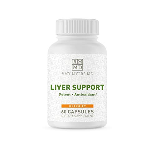 Liver Support by Dr. Amy Myers - Features A Powerful Blend of Ingredients That Help Clean & Optimize Liver Function - Dietary Supplement 60 Capsules